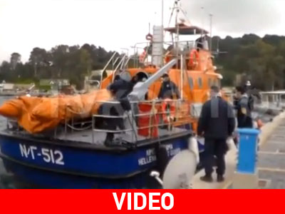 Εικόνες από την τραγωδία στο Φαρμακονήσι